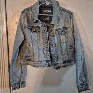 Cat and Jack Girls Jean Jacket size M 7/8